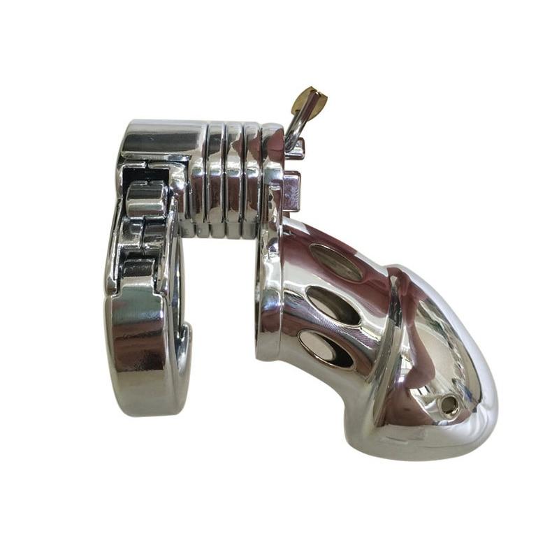 Cage de chastete metal ferme gland