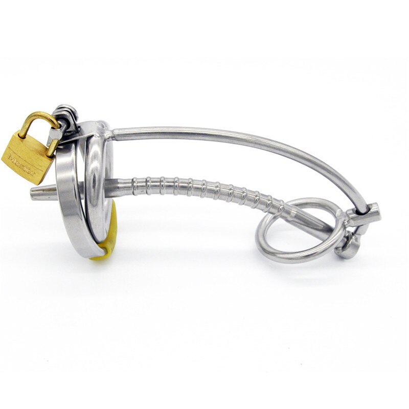 cage de chasteté tube uretral inox