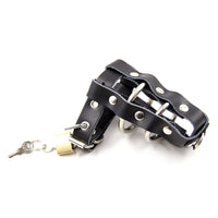 Cage de Chasteté  Cuir Orgasmique