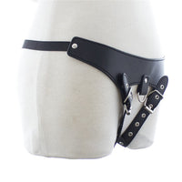 ceinture de chasteté femme cuir cadenas