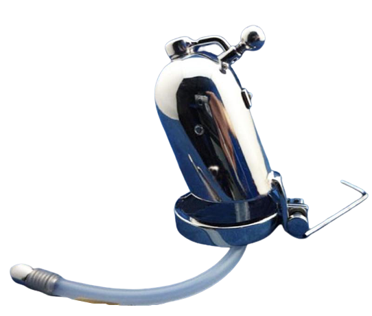 Cage de Chasteté Métal  Pénis de 5,5 à 6,5 cm