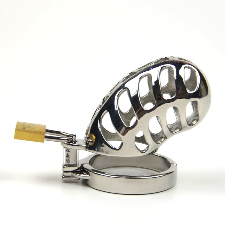cage de chasteté barreaux acier