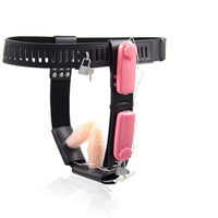 Ceinture de Chasteté Femme  Double Pénétration