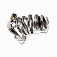 Cage de Chasteté Métal  Homme Obéissant