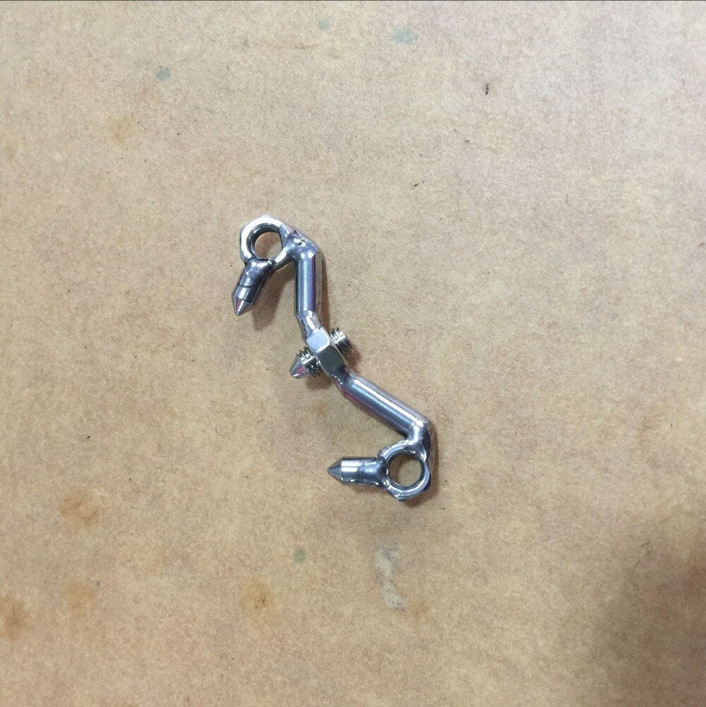 Cage de Chasteté Métal  9,5 à 10,5 cm