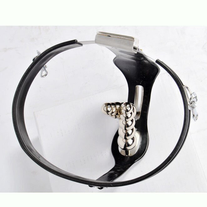 ceinture de chasteté médiévale femme silicone et acier inoxydable