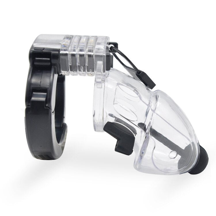 Cage de Chasteté électrique  pour pénis de 7,5 à 8,5 cm