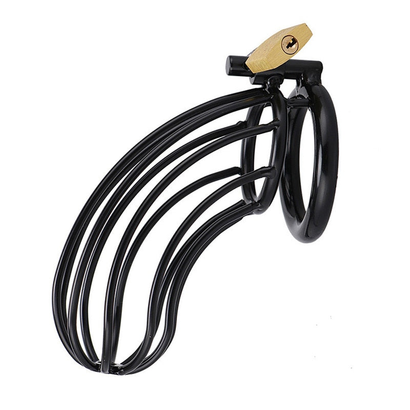 cage de chasteté noir