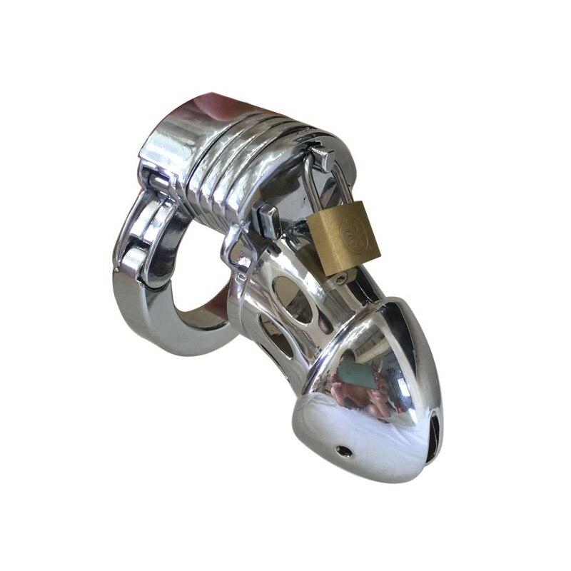 Cage de chastete metal ferme luxe
