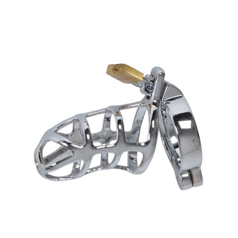 cage de chasteté metal homme cadenas