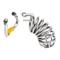 Cage de Chasteté Métal  9,5 à 10,5 cm