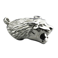 cage de chasteté tete de lion inox