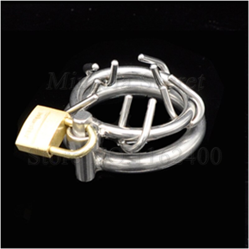 Cage de Chasteté Métal  Cockring