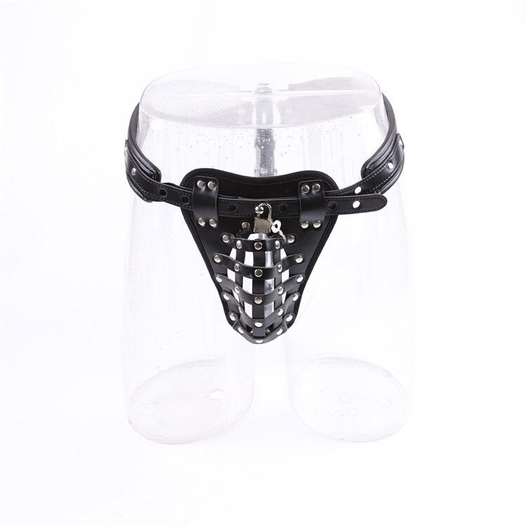 Ceinture de Chasteté Homme  Prison de Cuir