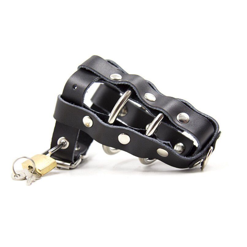 cage soumis cuir