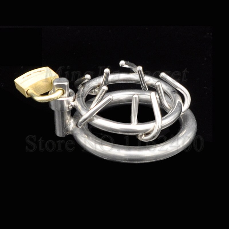 Cage de Chasteté Métal  Cockring