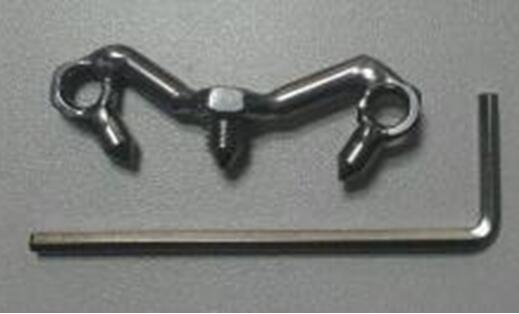 Cage de Chasteté Métal  9,5 à 10,5 cm