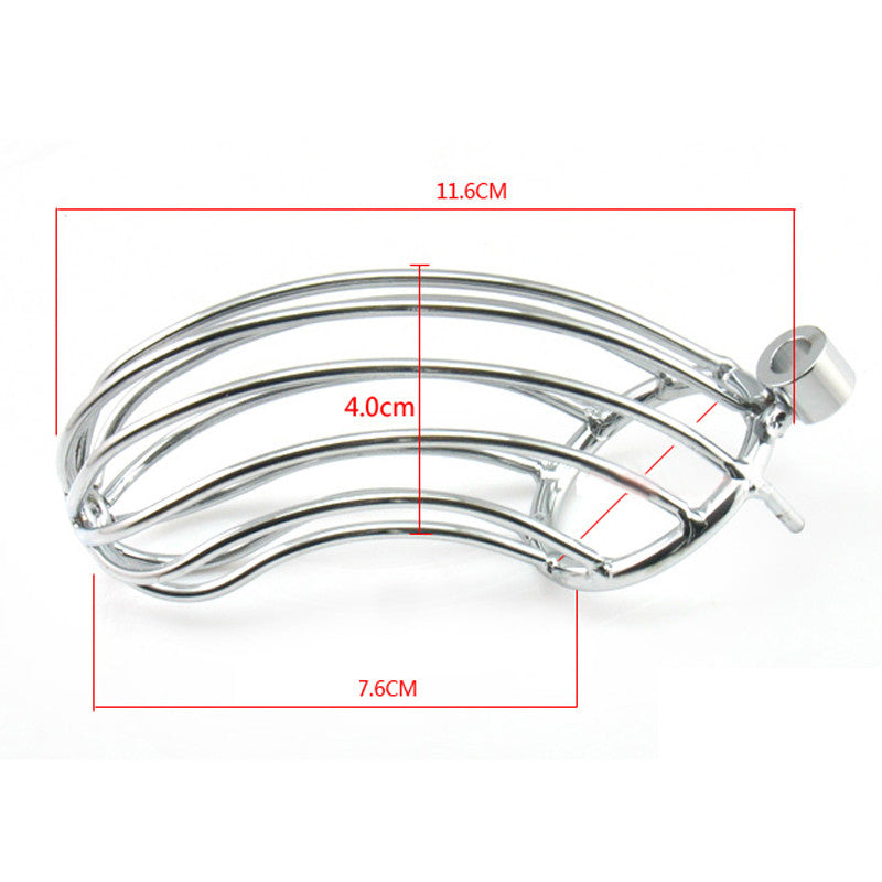 cage de chastete metal grande taille dimensions