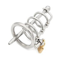 Cage de chasteté urétrale  pour pénis de 12 à 13,5 cm