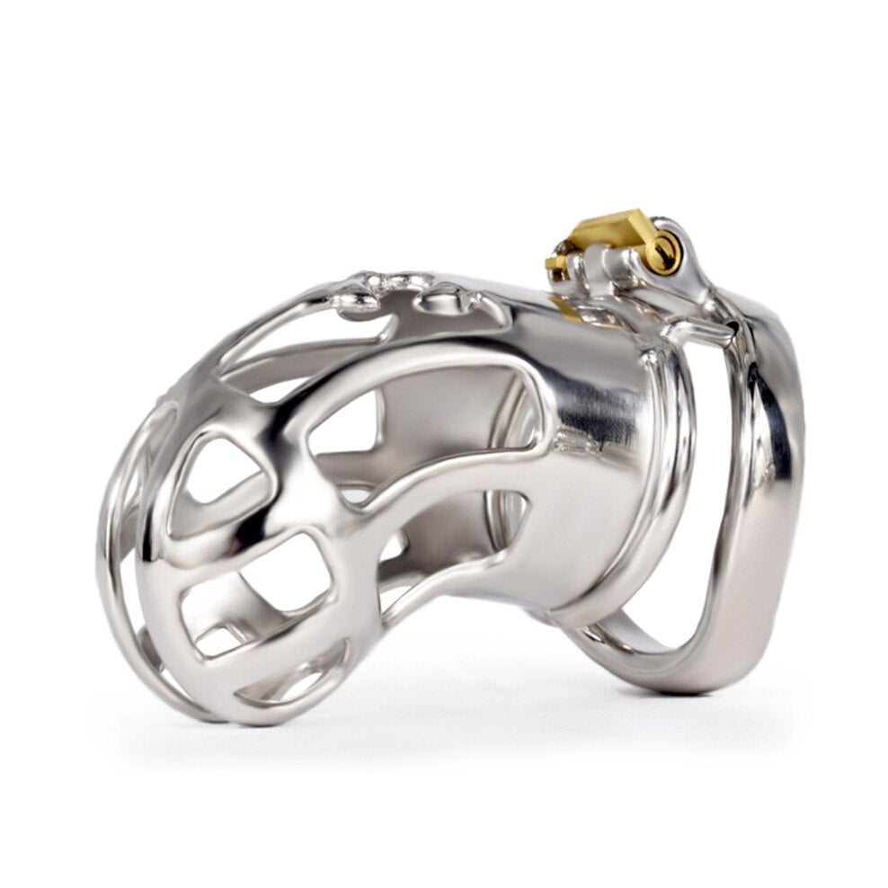 Cage de Chasteté Métal  pour pénis de 11 à 12 cm