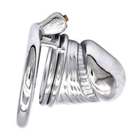 Cage de Chasteté Métal  pour pénis de 3,5 à 4 cm