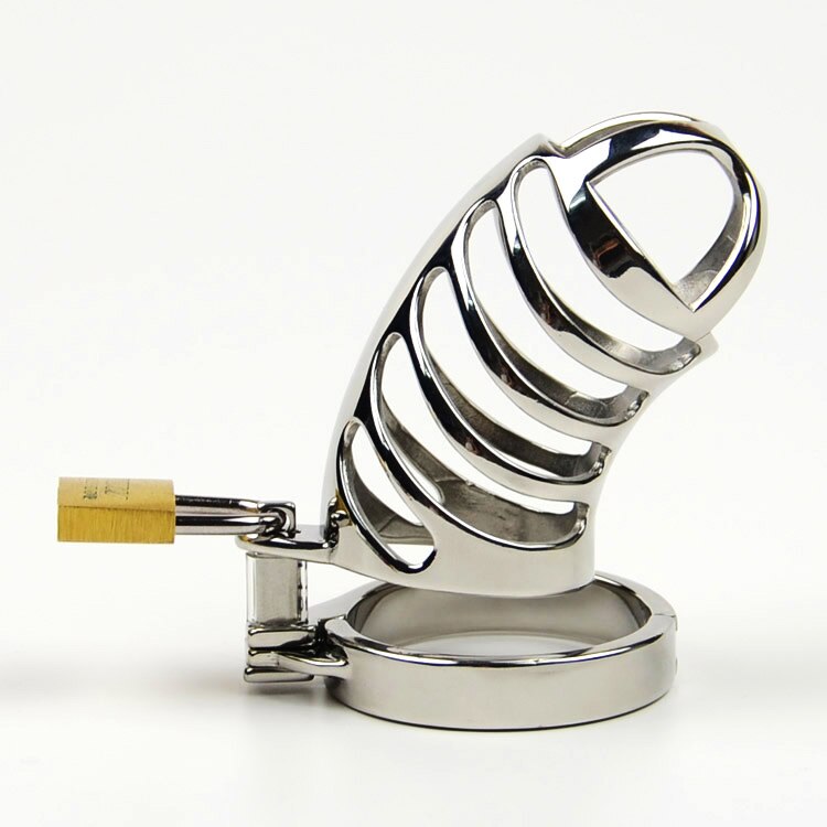 Cage de Chasteté Métal  Dangereuses Courbes