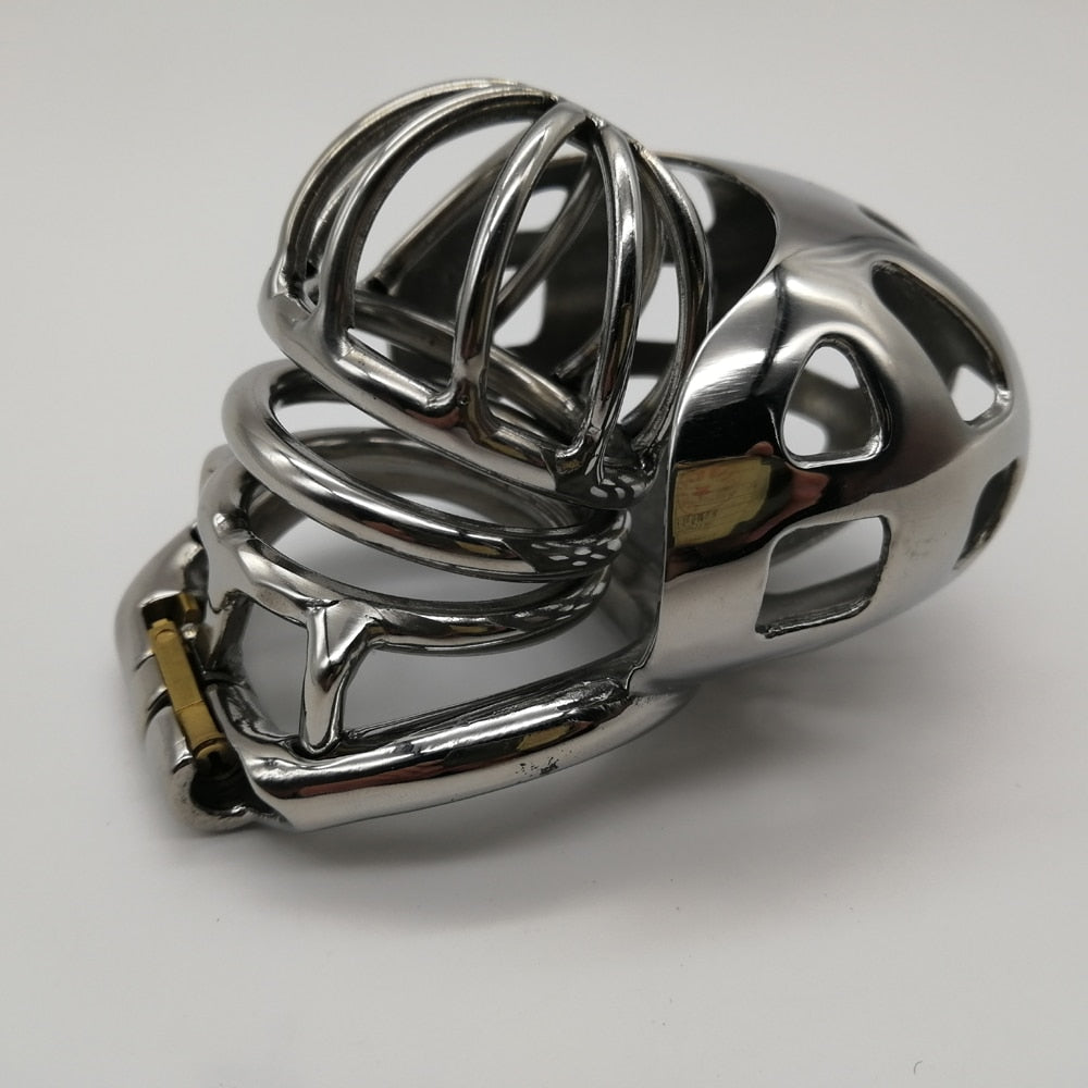 Cage de Chasteté Métal  Scrotum "5 et 6 cm"