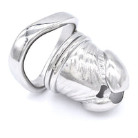 Cage de Chasteté Métal  pour pénis de 3,5 à 4 cm