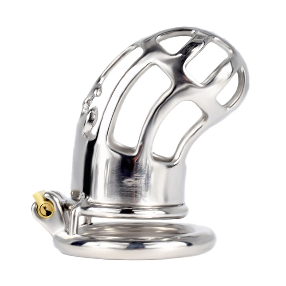 Cage de Chasteté Métal  pour pénis de 11 à 12 cm
