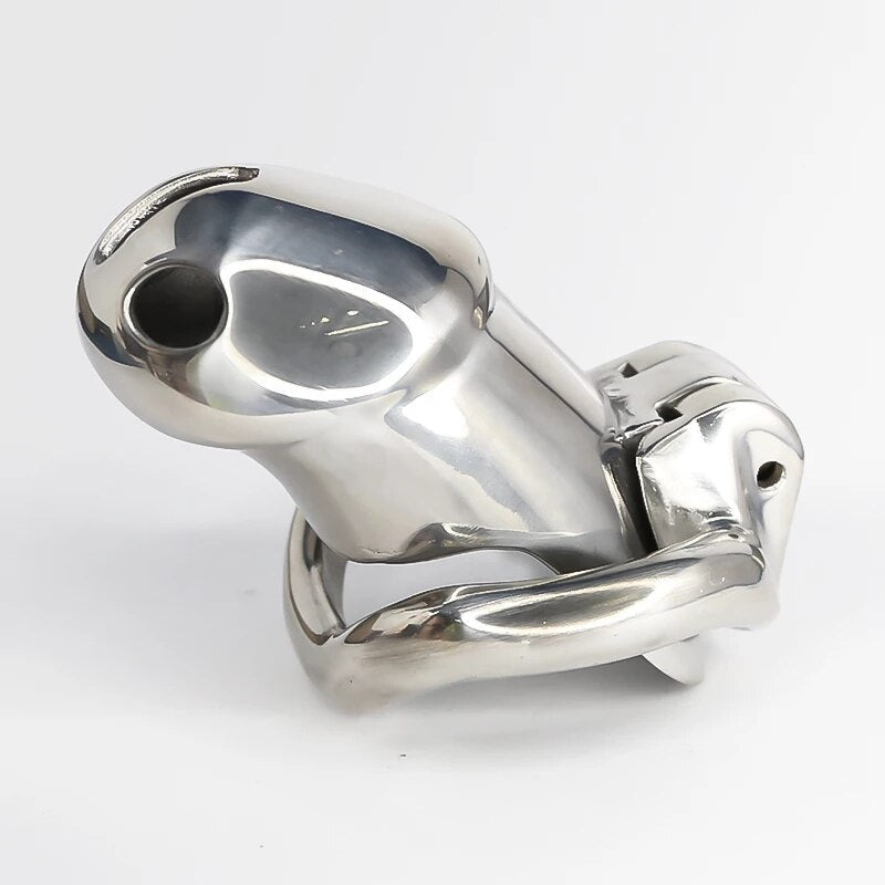 Cage de Chasteté Métal  V4 (Anneau jusqu'à 60mm)