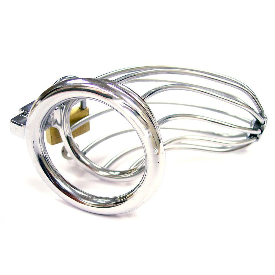 Cage de Chasteté Métal  Long Barreaux