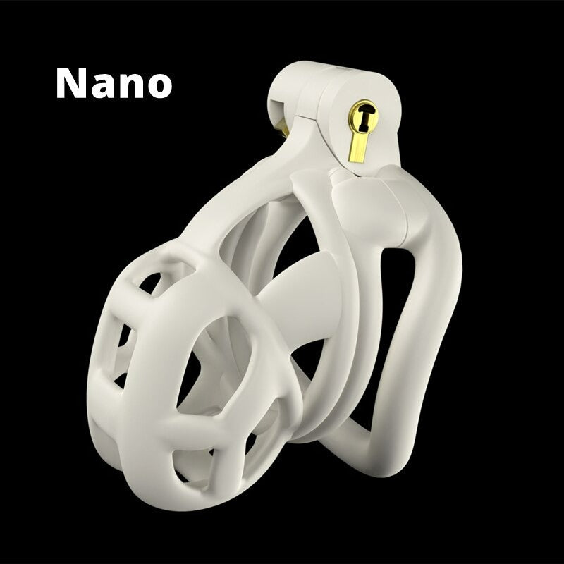 Cage de Chasteté Plastique  Python 5 à 10 cm