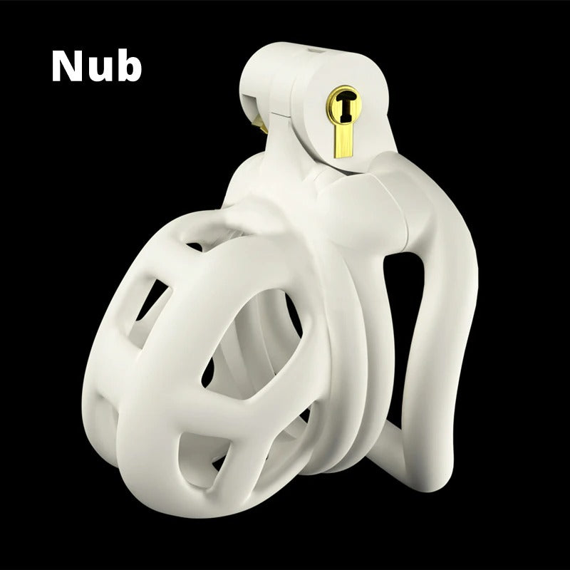 Cage de Chasteté Plastique  Python 5 à 10 cm