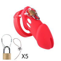 Cage de Chasteté Silicone 35 à 50mm